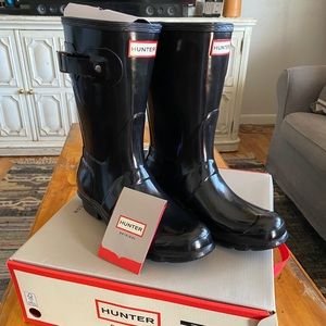 New Hunter Boots- short gloss